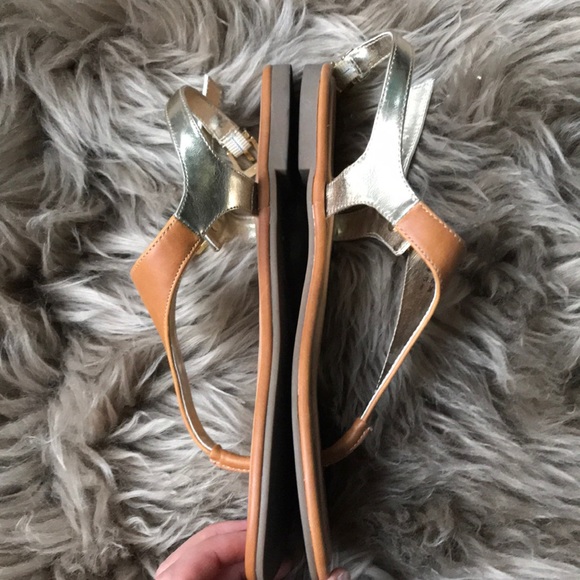 Aldo tan and gold sandals - Picture 2 of 6